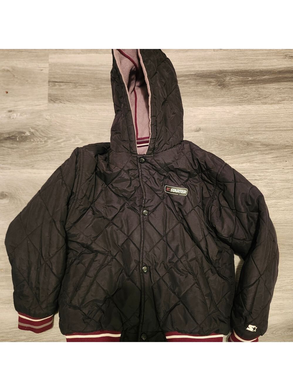 Starter Kids Quilted Reversible Jacket